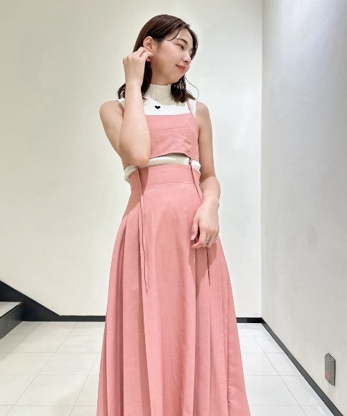 REDYAZEL(レディアゼル)の「3WAYビスチェワンピース(ワンピース・レディース・ピンク/ブルー/グレー・MEDIUM/SMALL)」の6枚目の写真