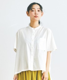 and myera ドロップドフレンチスリーブシャツ（シャツ
