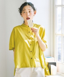 超美品　スローブイエナ　イエロー　フレンチスリーブブラウス　コットン　ゆったり 楽天市場】イエロー フレンチスリーブ レディースの通販