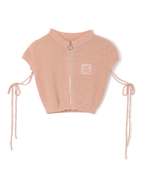 M DOLLY(エムドリー)の「*M DOLLY original* zip pile knit set up/ジップパイルニットセットアップ(セットアップ・レディース・グレー/ピンク・FREE)」の21枚目の写真