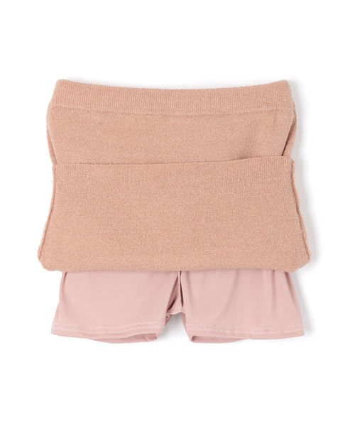 M DOLLY(エムドリー)の「*M DOLLY original* zip pile knit set up/ジップパイルニットセットアップ(セットアップ・レディース・グレー/ピンク・FREE)」の5枚目の写真
