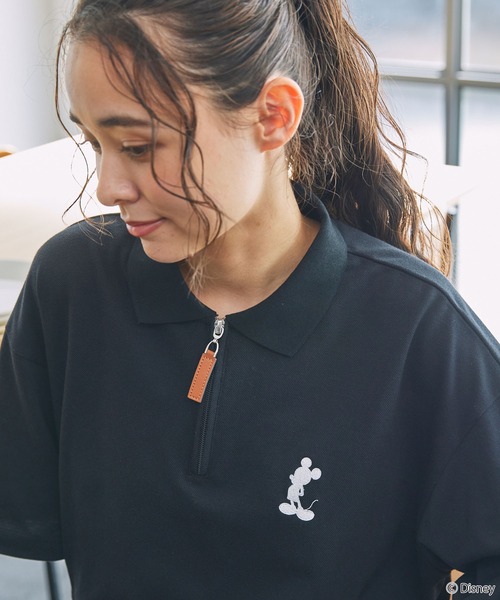 Malbon ポロシャツ＆スカート 上下セット 白×ベージュ✨S〜Lサイズ 美品 スタイルブロック STYLEBLOCK 鹿の子衿ライン胸ポケット
