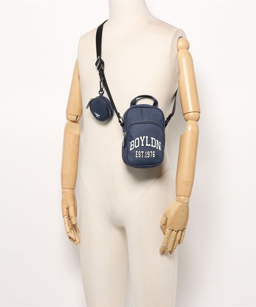 【BOY LONDON】COLLEGE POCKET SHOULDER BAG