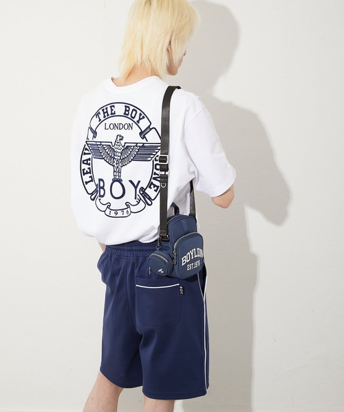【BOY LONDON】COLLEGE POCKET SHOULDER BAG