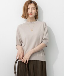 ミッソーニ MISSONI タートルネック 柄編み ニット セーター 薄手 44 ブラック系 レディース MISSONI - タートルネック 柄編み ニット セーター 薄手 44