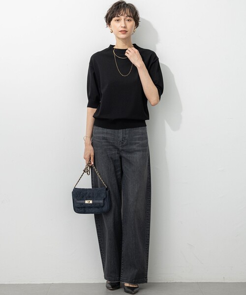 セール】【洗える/吊り干しOK】ヴィスコースストレッチ パフスリーブ