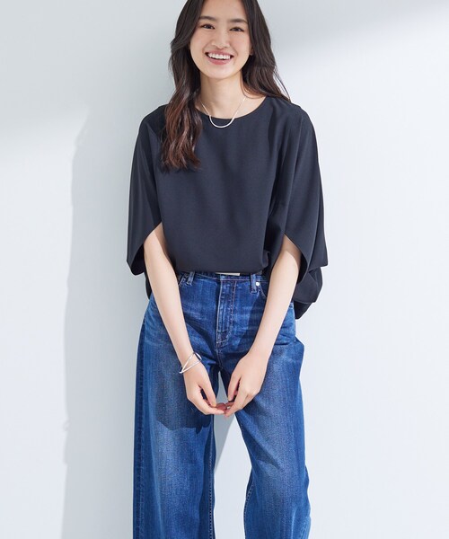 INDIVI（インディヴィ）の「プレートバックルベルト（ベルト・レディース・ゴールド系4/シルバー系4・00/42/05）」の7枚目の写真