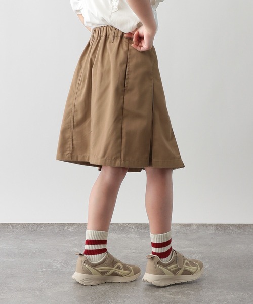 FOUND GOOD（ファウンドグッド）の「G/フトプリーツスカート（スカート・キッズ・ブラウン系5/ネイビー/ブルー系5・120cm/130cm/140cm/150cm）」の7枚目の写真