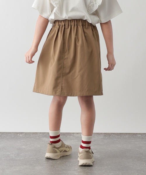 FOUND GOOD（ファウンドグッド）の「G/フトプリーツスカート（スカート・キッズ・ブラウン系5/ネイビー/ブルー系5・120cm/130cm/140cm/150cm）」の8枚目の写真