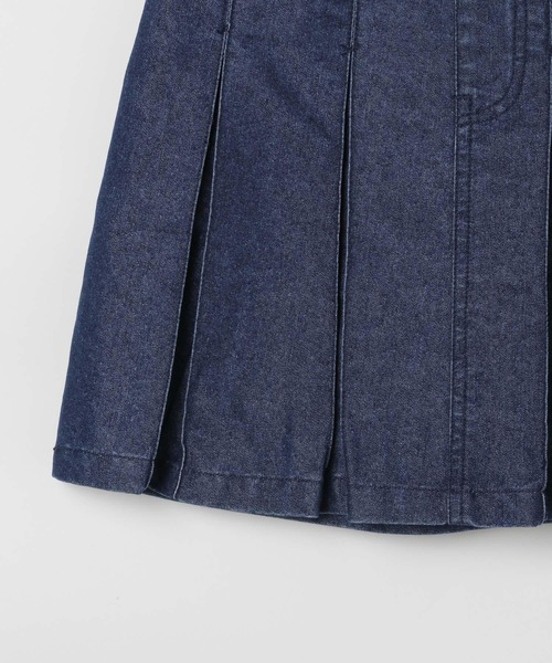 FOUND GOOD（ファウンドグッド）の「G/フトプリーツスカート（スカート・キッズ・ブラウン系5/ネイビー/ブルー系5・120cm/130cm/140cm/150cm）」の22枚目の写真