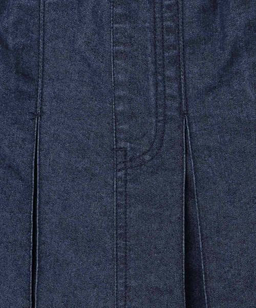 FOUND GOOD（ファウンドグッド）の「G/フトプリーツスカート（スカート・キッズ・ブラウン系5/ネイビー/ブルー系5・120cm/130cm/140cm/150cm）」の4枚目の写真