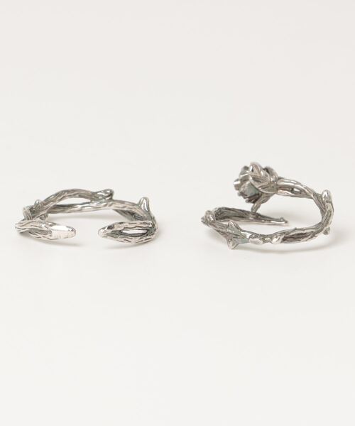 gunda(ガンダ)の「gunda/ガンダ/ROSE RING/Pair/Free(リング・レディース・シルバー・F)」の2枚目の写真