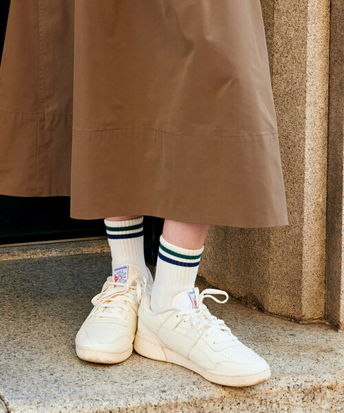 GYMPHLEX（ジムフレックス）の「Gymphlex | パイル カラーラインソックス WOMEN（ソックス/靴下・レディース・ホワイト系その他/ホワイト系その他2・WOMENS）」の7枚目の写真