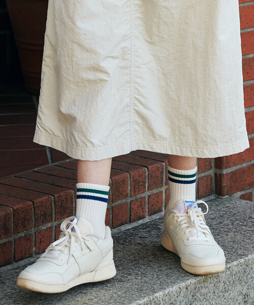 GYMPHLEX（ジムフレックス）の「Gymphlex | パイル カラーラインソックス WOMEN（ソックス/靴下・レディース・ホワイト系その他/ホワイト系その他2・WOMENS）」の8枚目の写真