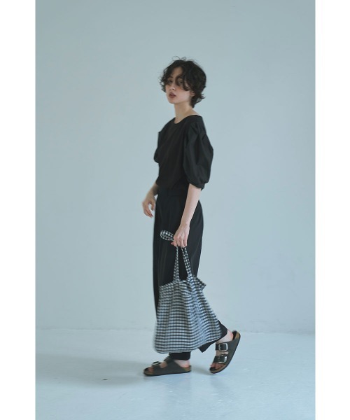 marjour(マージュール)の「GINGHAM CHECK MY BAG(トートバッグ・レディース・レッド/ブラック・FREE)」の17枚目の写真
