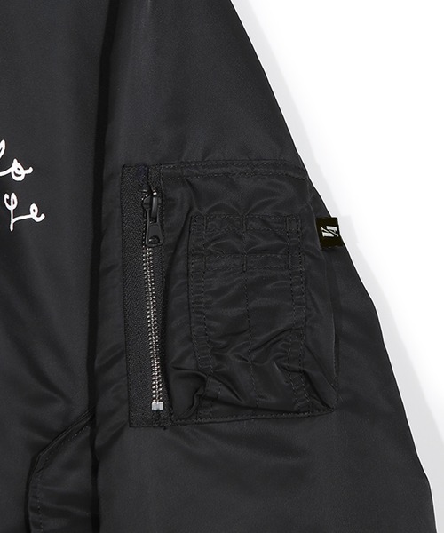 MEN'S BIGI（メンズビギ）の「【TODAY edition x VALLEY APPAREL】グラフィックプリントL-2Bブルゾン（ブルゾン・メンズ・ブラック・03/02/01）」の10枚目の写真