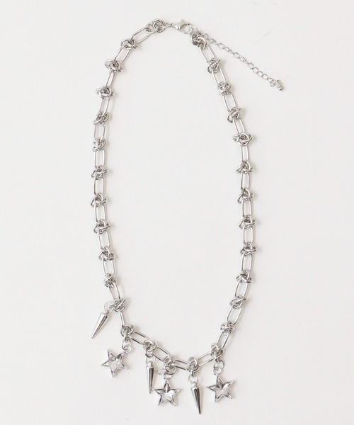 WEGO（ウィゴー）の「WEGO/デザインチェーンモチーフネックレス（ネックレス・レディース・その他2/その他1・FREE）」の2枚目の写真