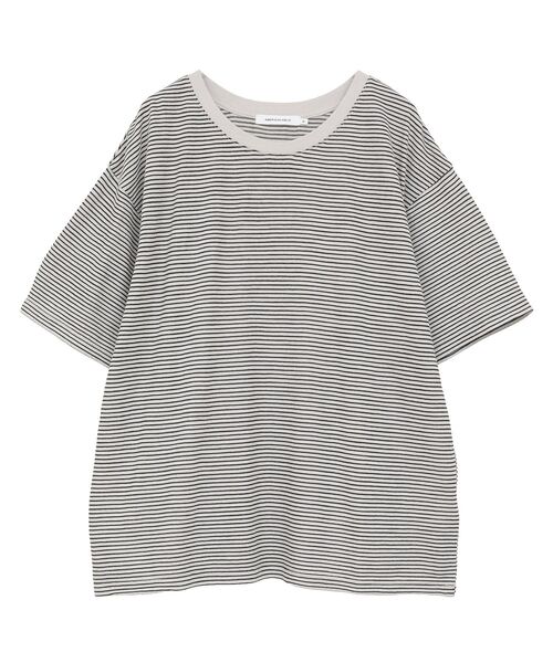 AMERICAN HOLIC（アメリカンホリック）の「【2点セット】キャミレイヤードTシャツ（Tシャツ/カットソー・レディース・ブラック/ブラウン・M/L）」の20枚目の写真