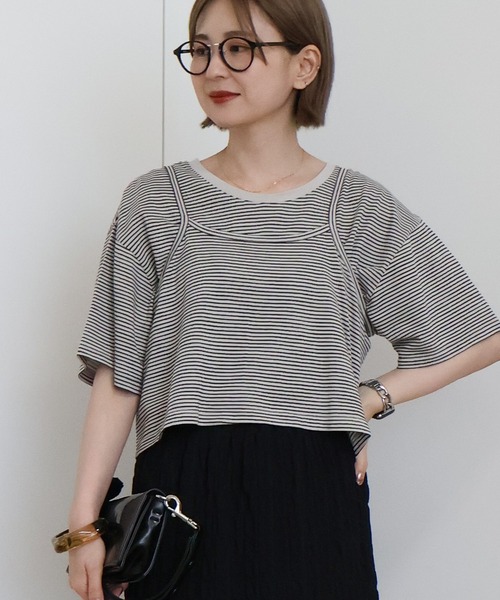 【限定価格】Ameri vintage キャミソールTシャツセット Ameri VINTAGE Tシャツ キャミソールセット 新品、タグ付き