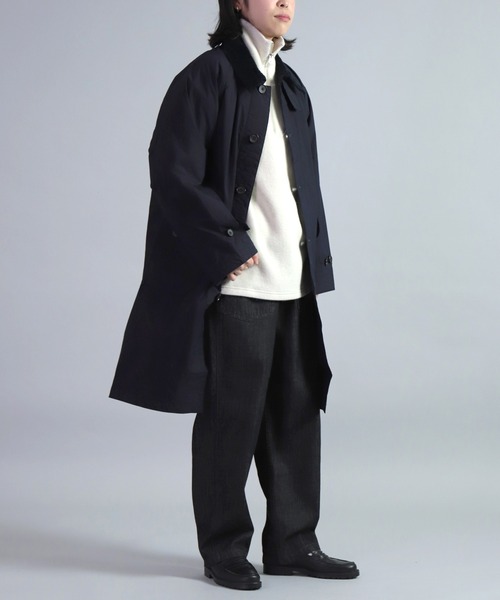 OMNIGOD（オムニゴッド）の「[OMNIGOD womens / オムニゴッド] 接結ウール ハーフジップトレーナー（ニット/セーター・レディース・オリーブ/アイボリー・0）」の11枚目の写真