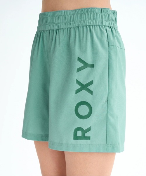 ROXY(ロキシー)の「MY 1ST ROXY SHORTS/ロキシー水陸両用速乾UVケアウエストゴムワンポイントブランドロゴフィットネスショートパンツ(水着)(その他パンツ・レディース・グリーン/ピンク/ブラック・SMALL/LARGE/MEDIUM)」の14枚目の写真