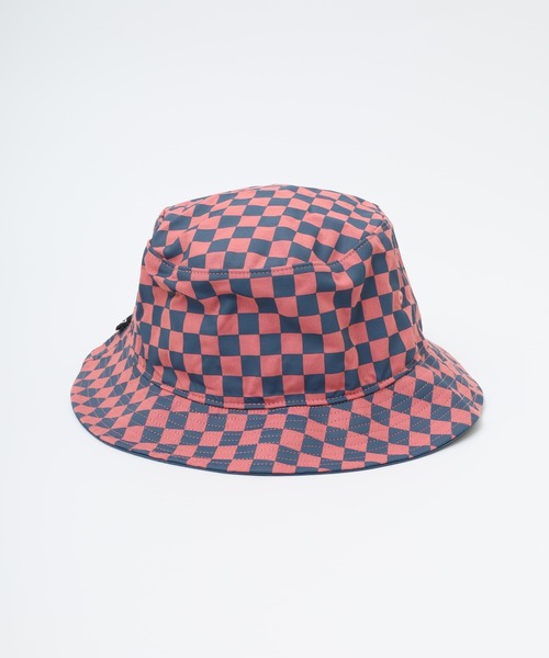 '47（フォーティーセブン）の「47brand CHECK UP SCPRIPT NY LAチェック バケットハット（ハット・レディース・チャコール/レッド・FREE）」の9枚目の写真