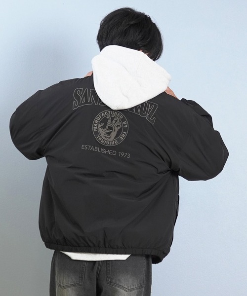 SANTACRUZ/サンタクルーズ リバーシブルジャケット ボア 502254101