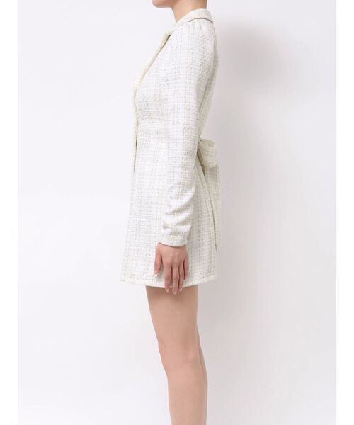 EATME（イートミー）の「テーラードカラーミニワンピース（ワンピース・レディース・オフホワイト/ブラック/ブルー・FREE）」の17枚目の写真