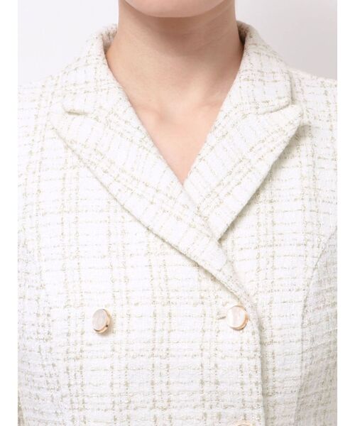 EATME（イートミー）の「テーラードカラーミニワンピース（ワンピース・レディース・オフホワイト/ブラック/ブルー・FREE）」の22枚目の写真