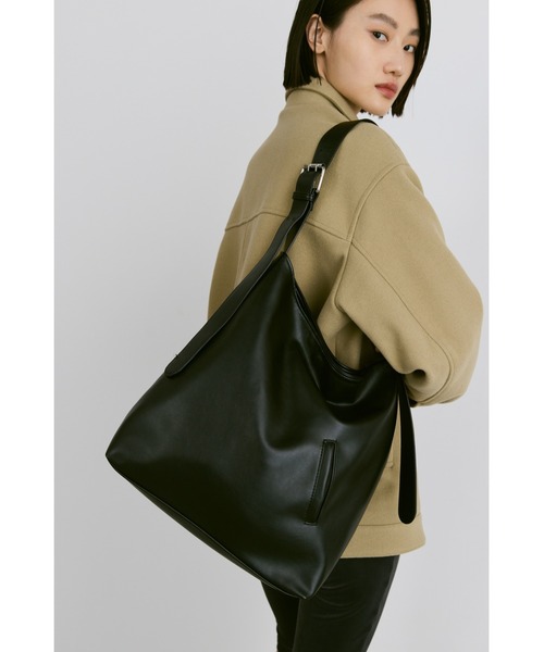 ワンハンドル2WAYミニポケショルダー / A4収納可能