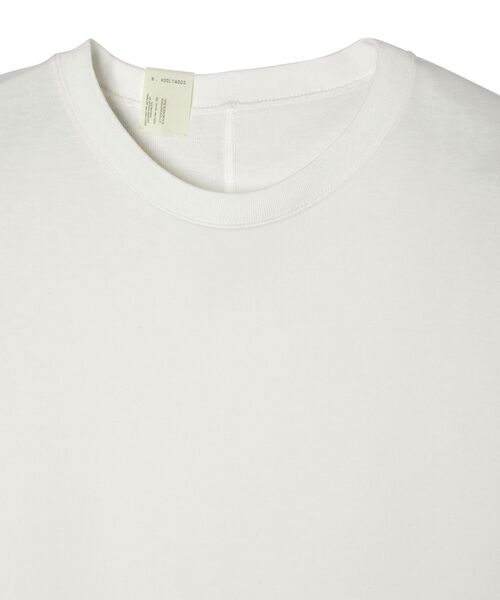 N.HOOLYWOOD UNDER SUMMIT WEAR(N.ハリウッド アンダーサミットウエア)の「CREW NECK HALF SLEEVE(Tシャツ/カットソー・メンズ・チャコール/ホワイト/ブラック・42/40/38/36)」の4枚目の写真