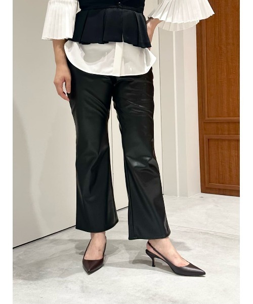 COLUMN(コラム)の「COLUMN / レザーフレアパンツ(その他パンツ・レディース・ブラック・38/36/34)」の12枚目の写真