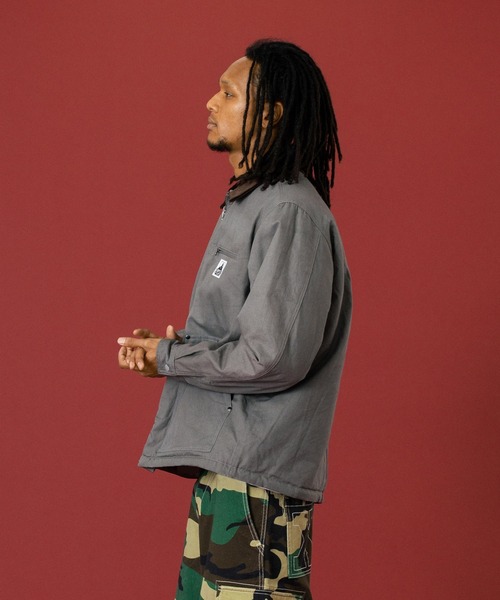 XLARGE(エクストララージ)の「REVERSIBLE WORK JACKET(ブルゾン・メンズ・ブラック/チャコール/ベージュ・S/M/L/XL)」の22枚目の写真
