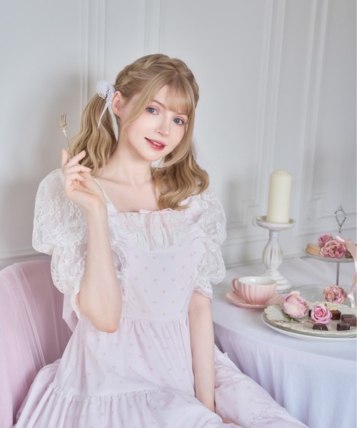 mellfy memory(メルフィーメモリー)の「Chocolate de Love Letter ワンピース(ワンピース・レディース・ピンク/ブラウン・M/S)」の17枚目の写真