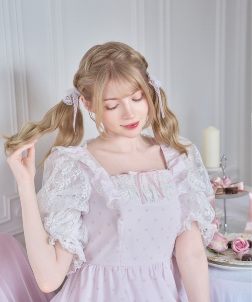 mellfy memory(メルフィーメモリー)の「Chocolate de Love Letter ワンピース(ワンピース・レディース・ピンク/ブラウン・M/S)」の18枚目の写真