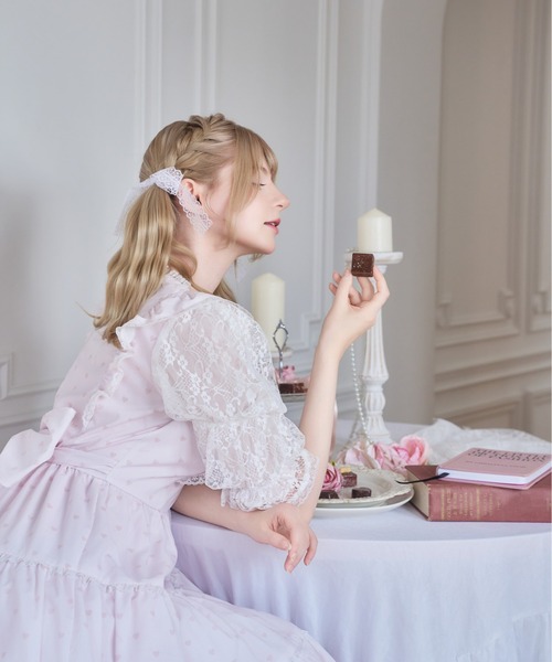 mellfy memory(メルフィーメモリー)の「Chocolate de Love Letter ワンピース(ワンピース・レディース・ピンク/ブラウン・M/S)」の19枚目の写真