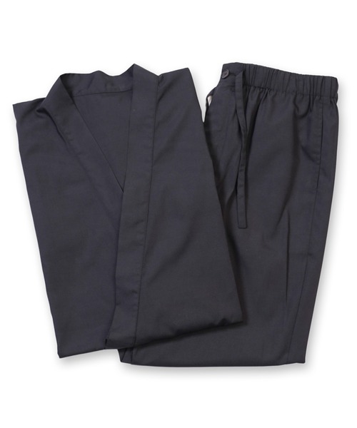 jiggys shop（ジギーズショップ）の「【セットアップ】作務衣 上下セット さむえ 着物 部屋着 ルームウェア 寝間着 ワンマイルウェア（浴衣・メンズ・ブラウン/ネイビー/ブラック/カーキ・X-LARGE/LARGE/MEDIUM）」の11枚目の写真