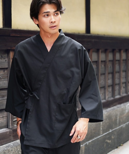 セットアップ】作務衣 上下セット さむえ 着物 部屋着 ルームウェア