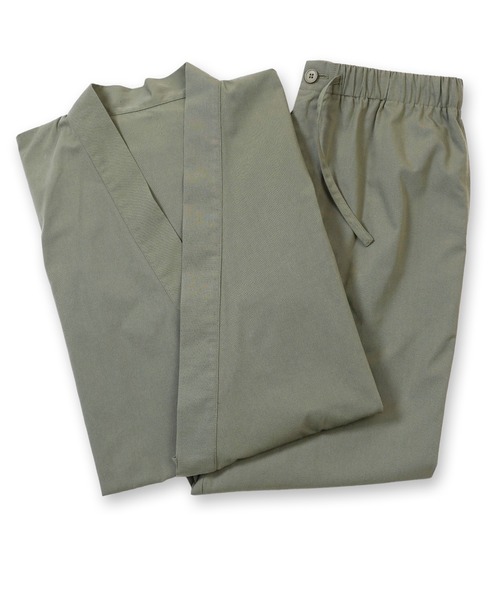 jiggys shop（ジギーズショップ）の「【セットアップ】作務衣 上下セット さむえ 着物 部屋着 ルームウェア 寝間着 ワンマイルウェア（浴衣・メンズ・ブラウン/ネイビー/ブラック/カーキ・X-LARGE/LARGE/MEDIUM）」の18枚目の写真