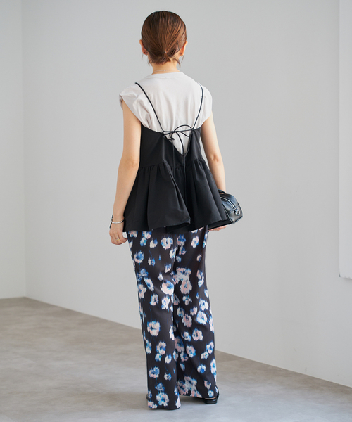 IENA（イエナ）の「《追加》グログラン キャミブラウス（キャミソール・レディース・ブラック・FREE）」の11枚目の写真