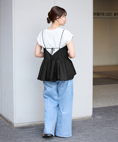 IENA（イエナ）の「《追加》グログラン キャミブラウス（キャミソール・レディース・ブラック・FREE）」の19枚目の写真