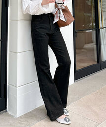 KOBE LETTUCE | [ 岡部あゆみさんコラボ ］フレアデニムパンツ(デニムパンツ)