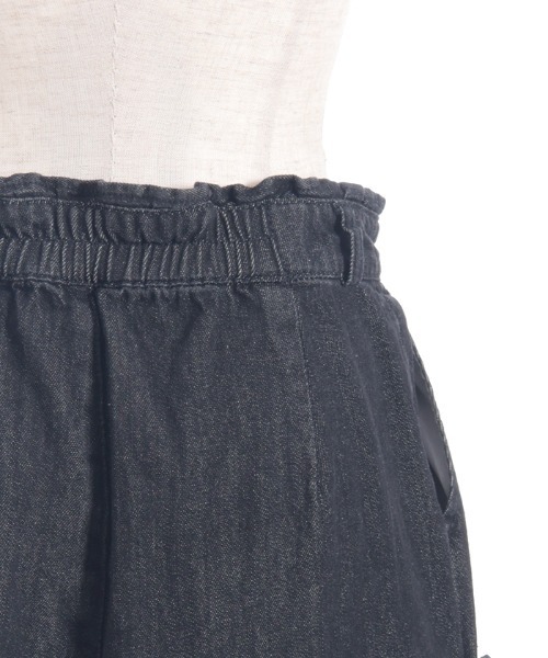 axes femme(アクシーズファム)の「裾レースデニムストレートPT(その他パンツ・レディース・ブラック/ケミカルウォッシュ/インディゴブルー・FREE)」の17枚目の写真