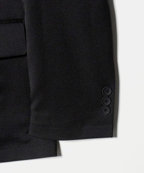 UNITED ARROWS（ユナイテッドアローズ）の「ハイツイスト シングル 2ボタン テーラードジャケット UA COZY ウォッシャブル 防しわ ヨコストレッチ（テーラードジャケット・メンズ・ブラック・S/L/XL/XXL/M）」の10枚目の写真