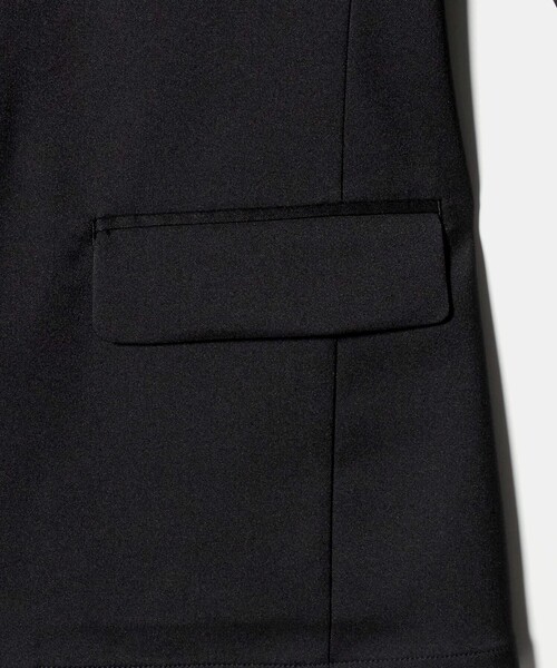 UNITED ARROWS（ユナイテッドアローズ）の「ハイツイスト シングル 2ボタン テーラードジャケット UA COZY ウォッシャブル 防しわ ヨコストレッチ（テーラードジャケット・メンズ・ブラック・S/L/XL/XXL/M）」の11枚目の写真