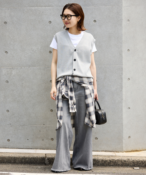 追加》ビエラチェックルーズシャツ（シャツ/ブラウス）｜SLOBE IENA