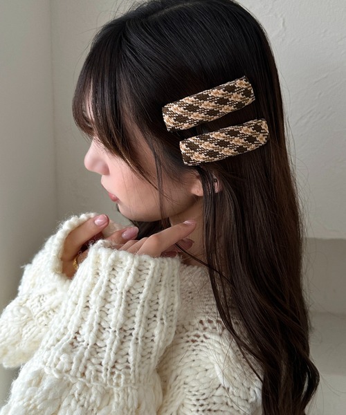 apres jour clair】ぷっくり2SETヘアピン（ヘアピン）｜apres jour