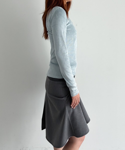 BASErange omo アーガイル　ロンT Mサイズ Baserange Omo long sleeve tee（Tシャツ/カットソー）｜BASERANGE