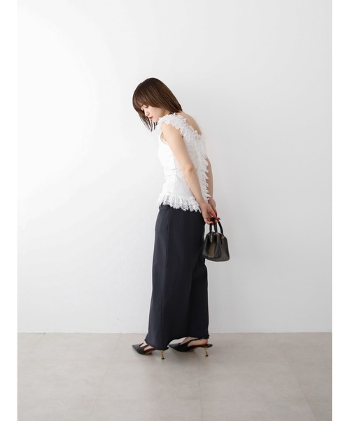 Katrin TOKYO（カトリーントーキョー）の「cut-off sweat maxi skirt（スカート・レディース・ボルドー/ネイビー/グレー・XS/FREE）」の9枚目の写真