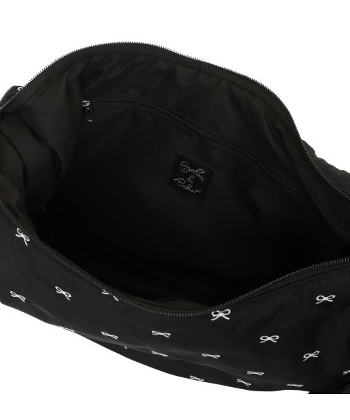 SALON de RUBAN（サロンドルヴァン）の「【SALON de RUBAN / サロン ド ルヴァン】 リボンチャームショルダーバッグ（ショルダーバッグ・レディース・ブラック/ライトグレー/ダークグレー/モカ・FREE）」の12枚目の写真